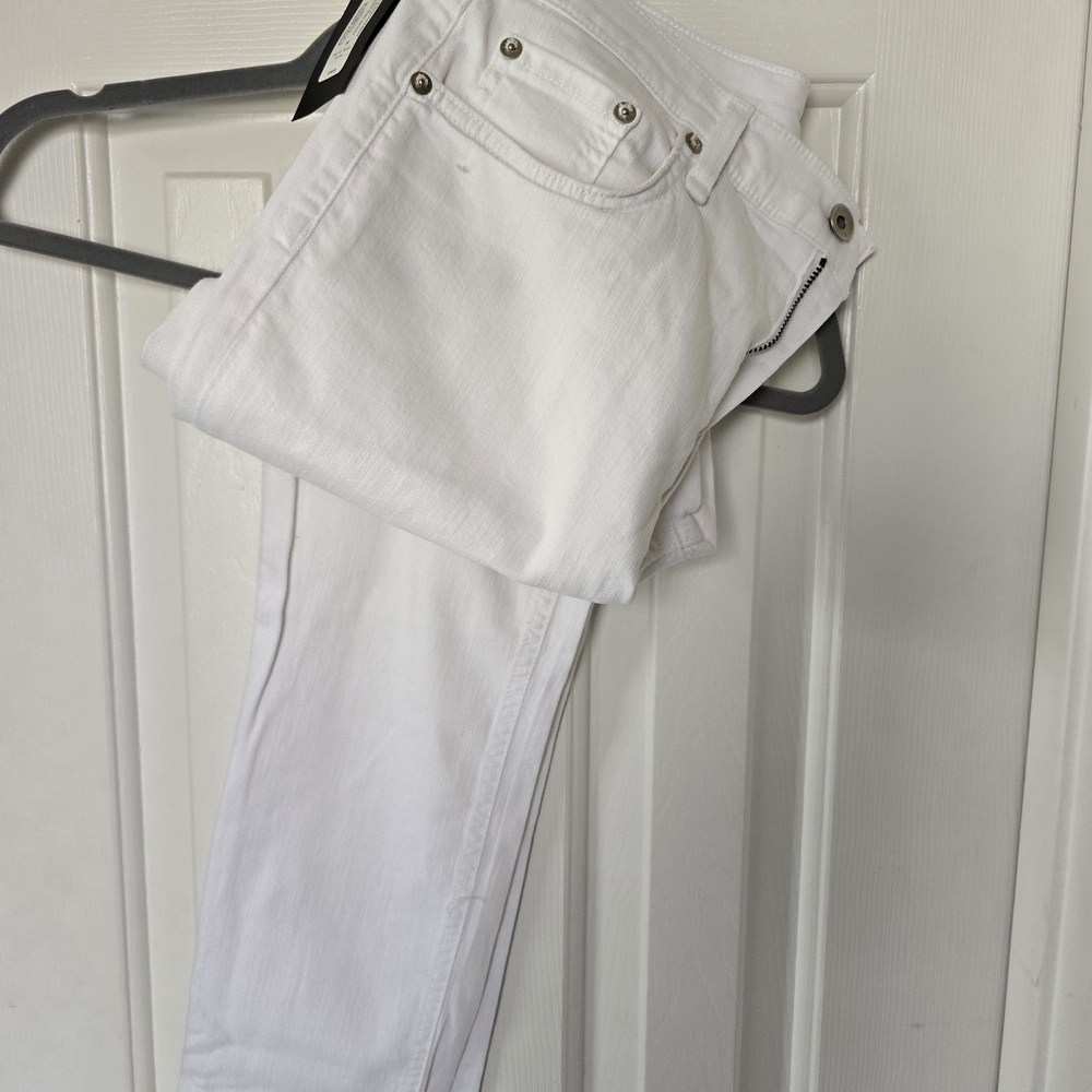 Rag & Bone High Rise Skinny Jeans with Stretch Fit - Picture 3 of 10